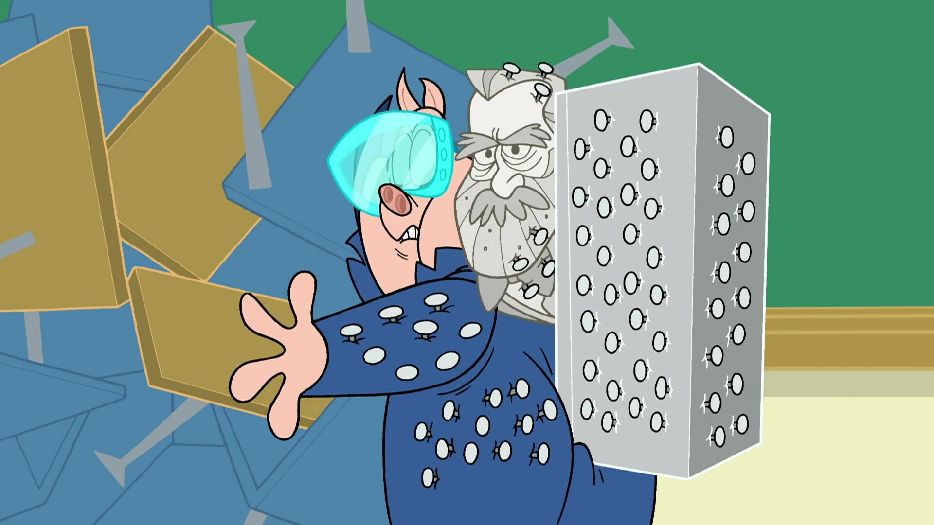 Substitute Porky/Viktor the Psychic