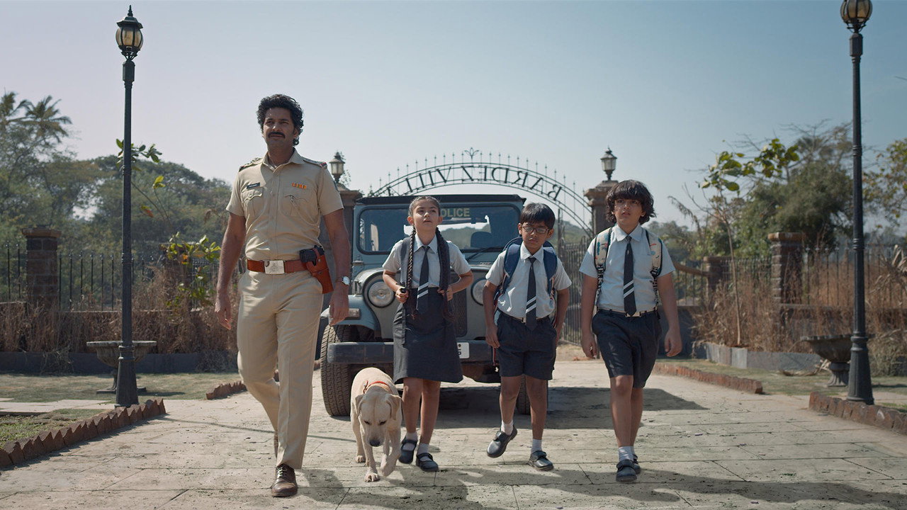 Four Kids and a Dog
