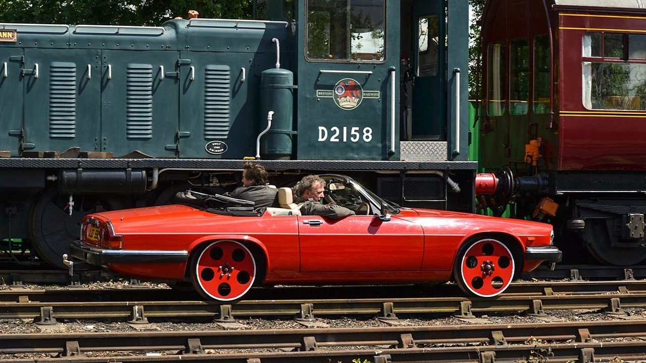 Making A Train Out Of A Specially Modified Car And Caravans As Carriages