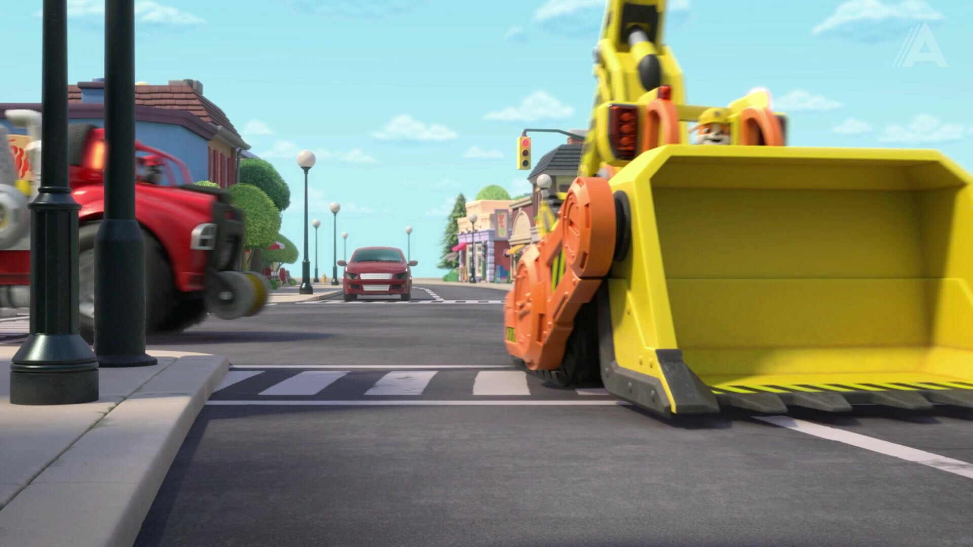 The Crew Builds a Roller Coaster/The Crew Builds Motor a Play Space