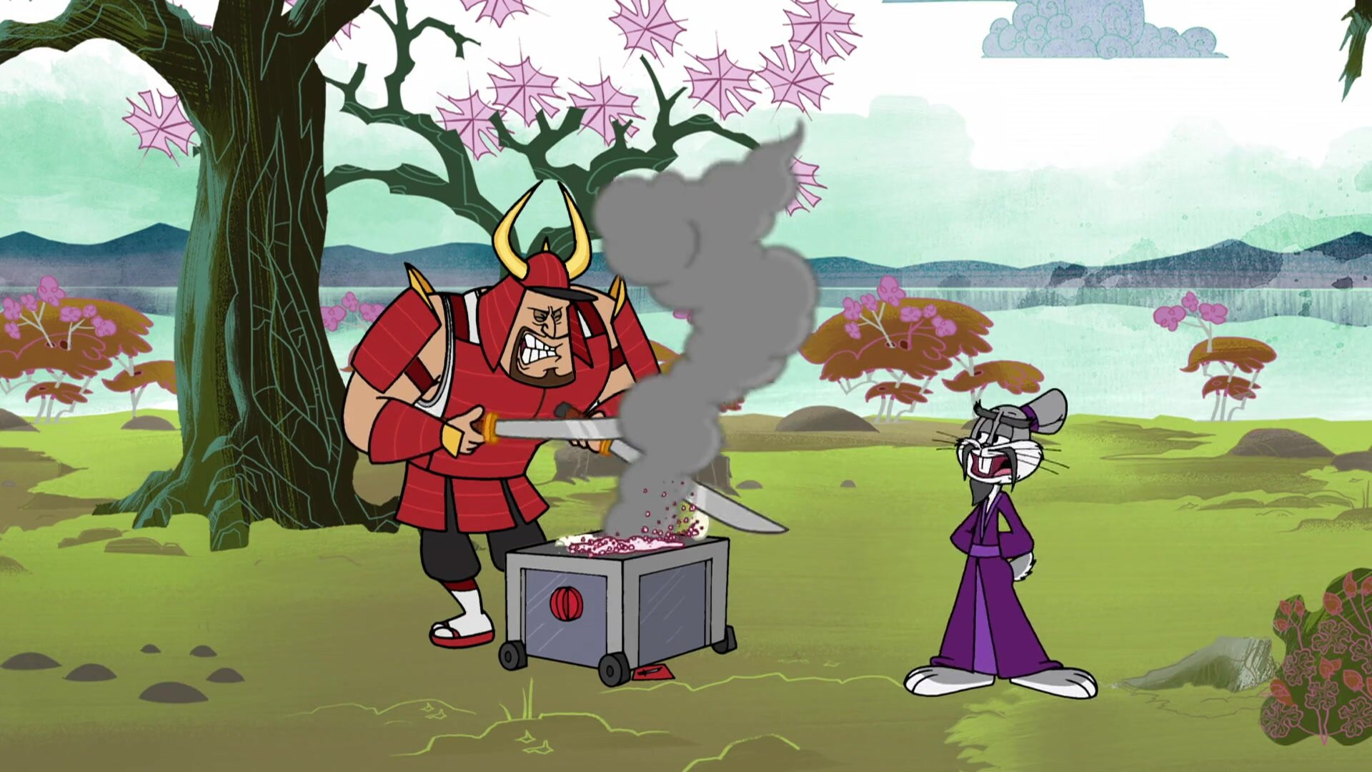 Samurai Bugs/Duck in the Mist