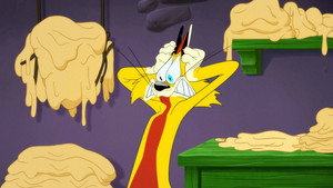 Bugs Bunny in Lesson Plan 9 from Outer Space/Balloon Salesman: Baboon/Portal Kombat