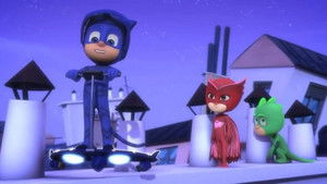 Catboy & the Sticky Splat Slingshot/Gekko Floats