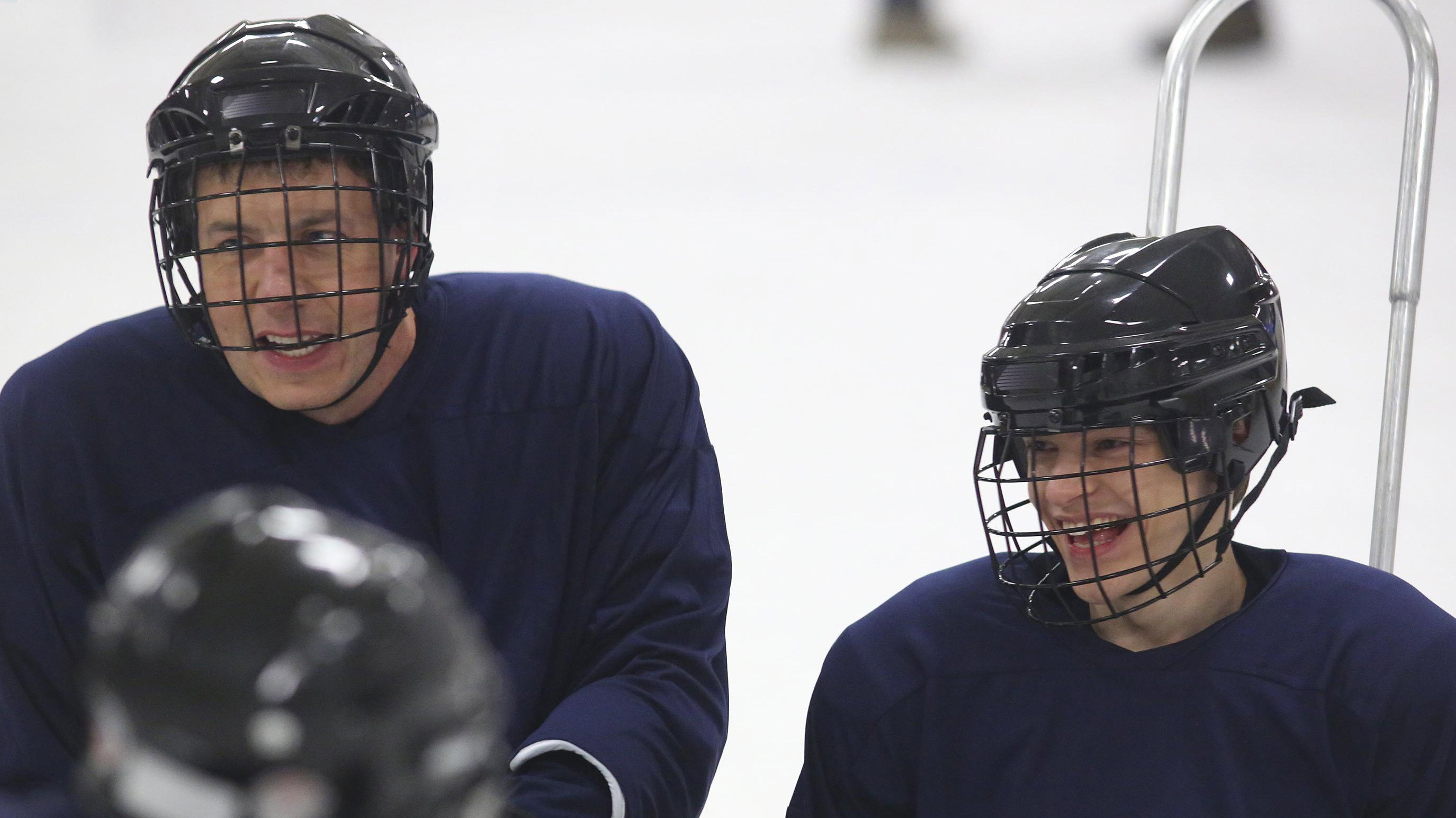 S-L-- SLED H-O-- HOCKEY