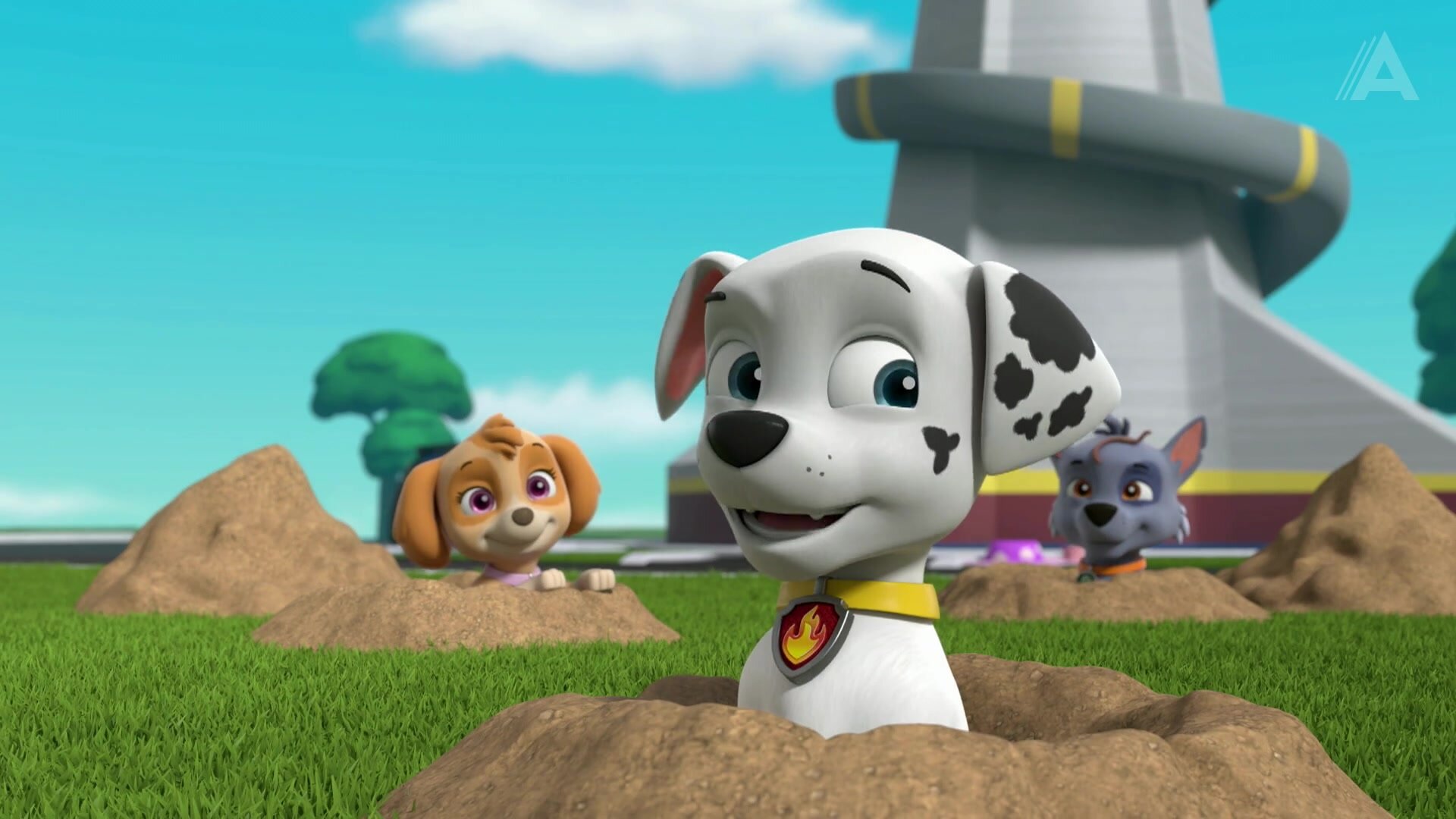 Rescue Wheels: Pups Save Adventure Bay!