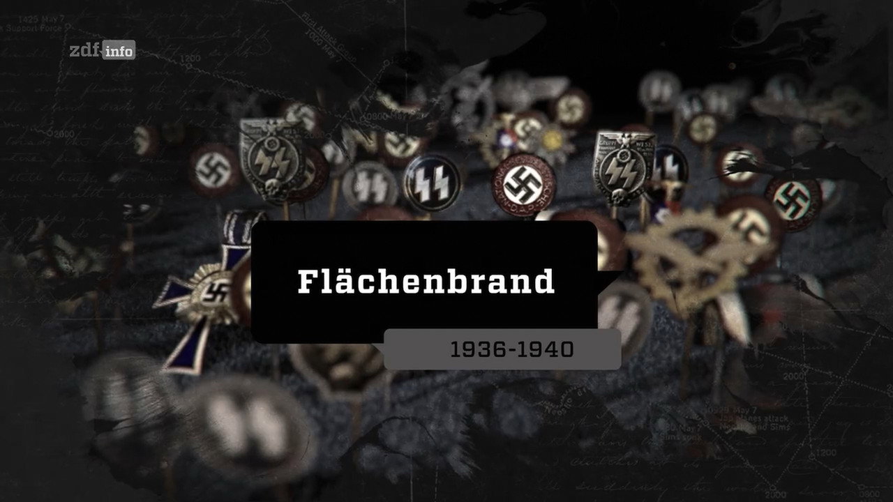 Flächenbrand 1936 - 1940