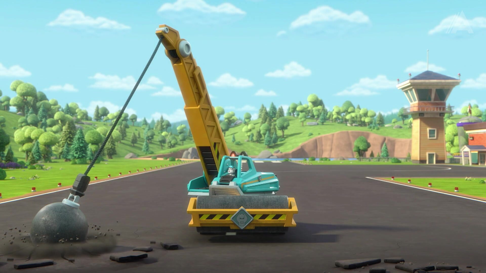 The Crew Raises a Runway/The Crew Builds a Giant Skateboard