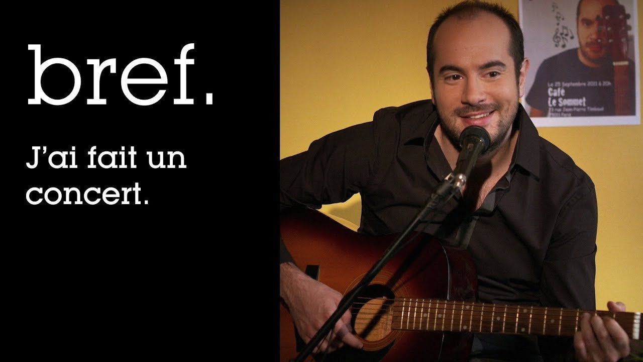 J\'ai fait un concert