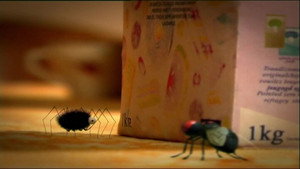 Chenille des villes papillon des champs