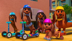 Roller-Dogs/Sniff & Share