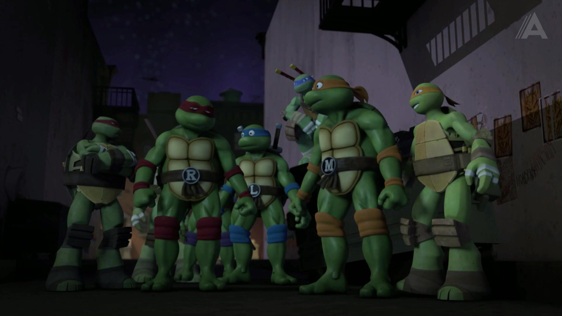 Trans-Dimensional Turtles