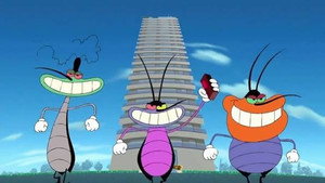 Oggy fait du shopping