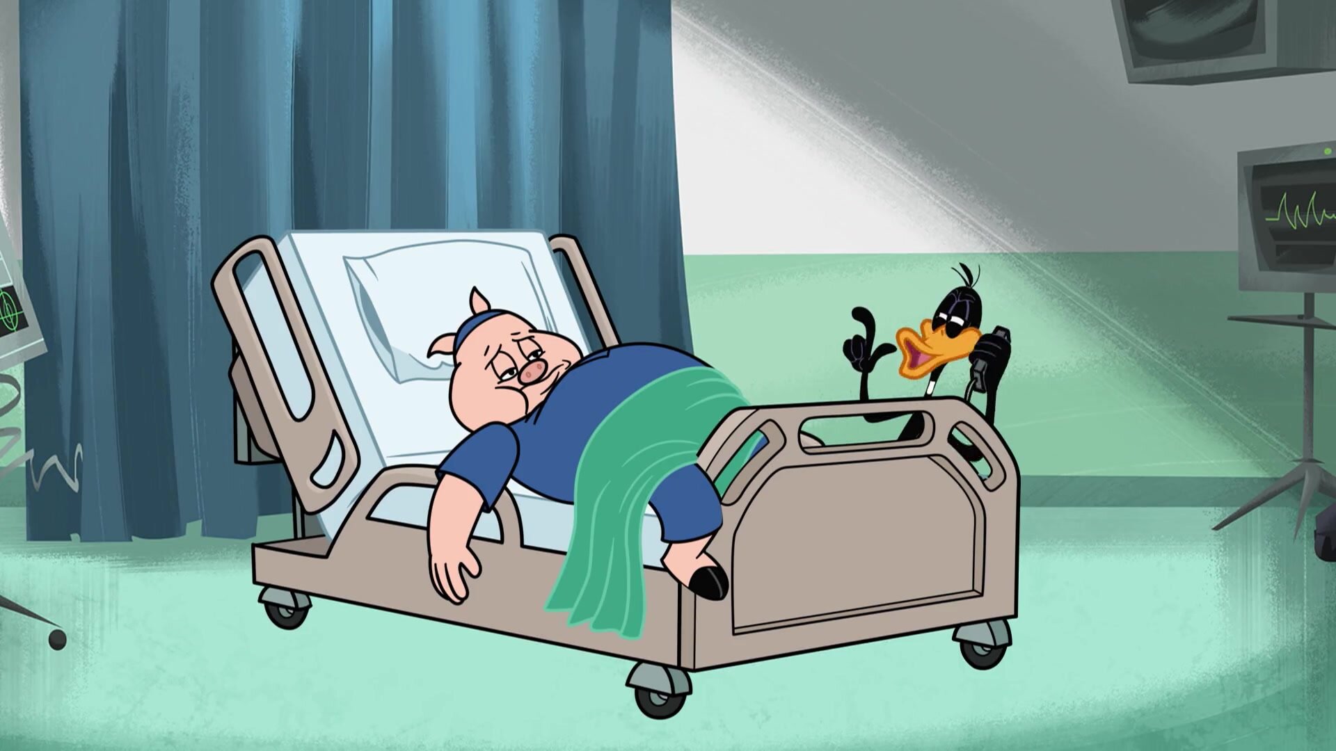 Porky the Disorderly/Game, Set, Wabbit