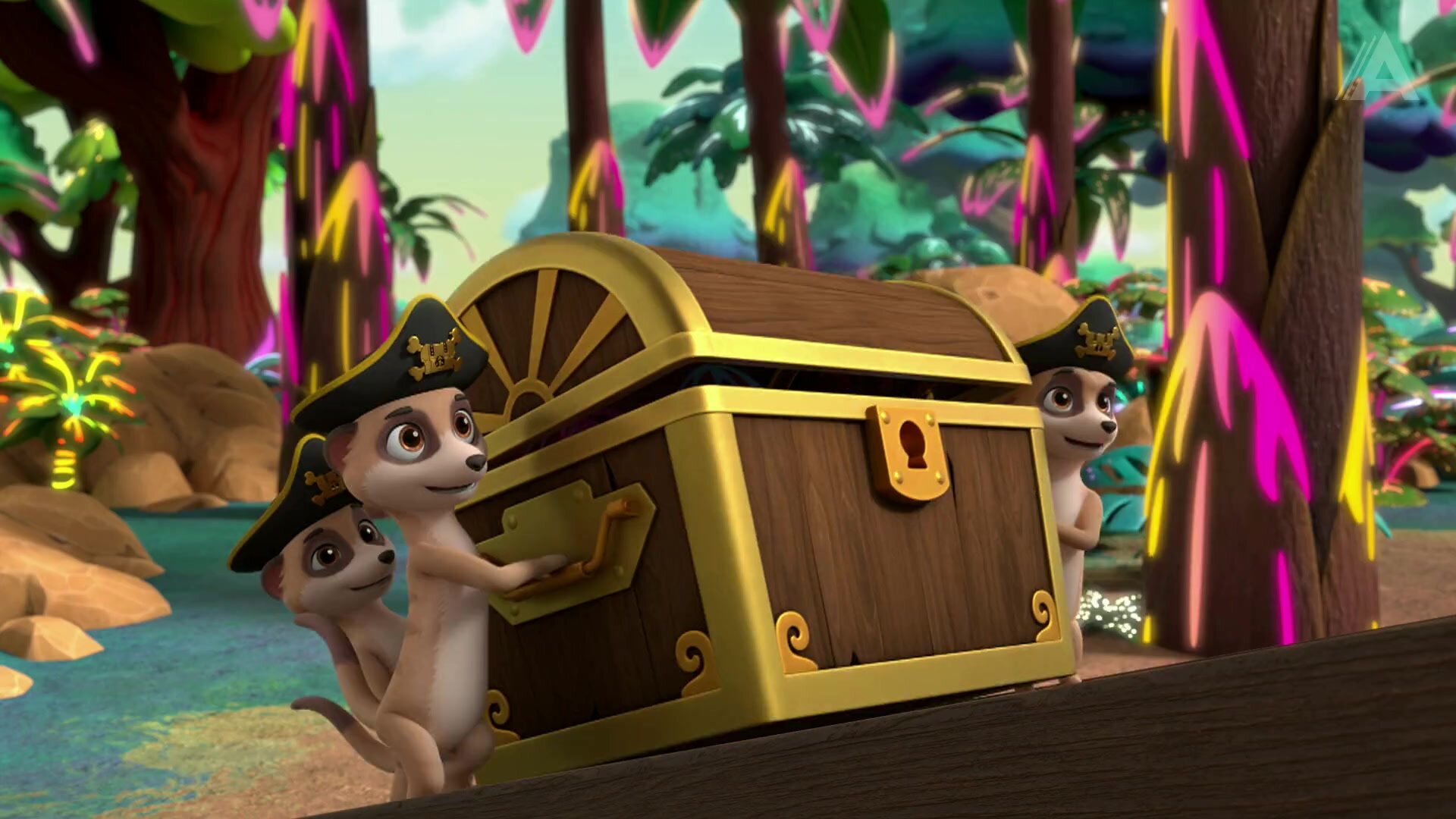 Jungle Pups: Pups Save the Meerkat Pirates/Jungle Pups: Pups Save a Hum-Hippo