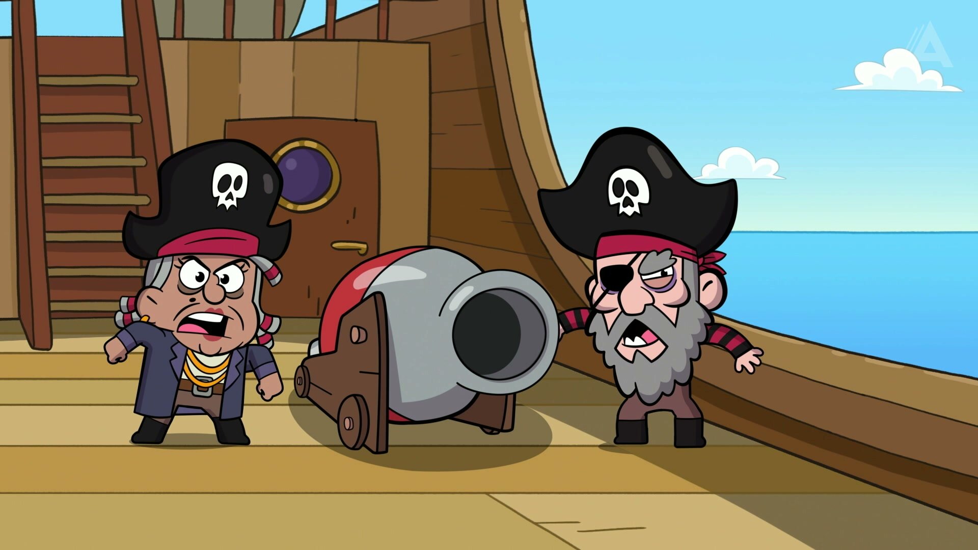 Pirates\' Treasure!/The Lava Monster!